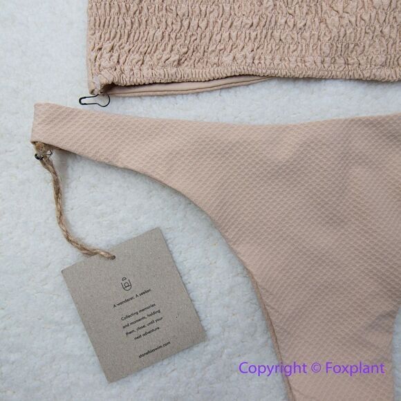 NEW SET! Stone fox swim free people meadow bikini top Enki Bikini Bottom, size M - Picture 12 of 16